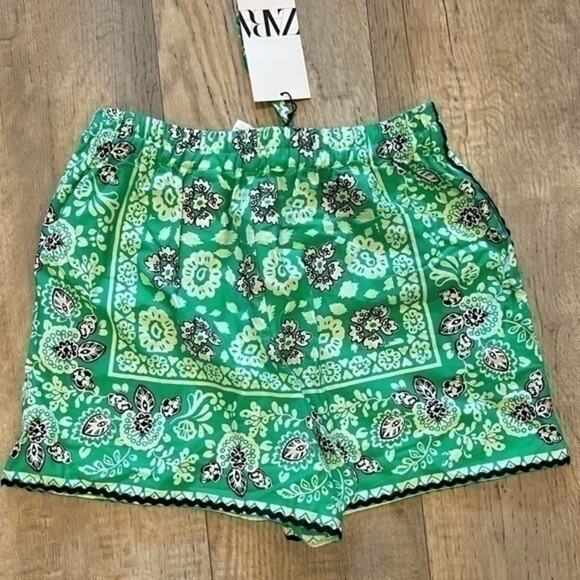 ZARA BLOGGER FAVE!!! High-Waisted Shorts NWT - Picture 14 of 16